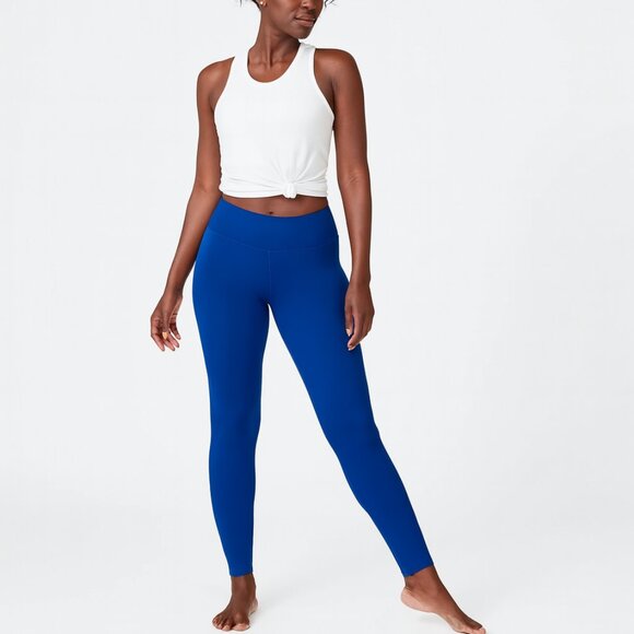 Sweaty Betty Contour Leggings Blue Women’s Size Small Workout Quick Dry Stretch - Picture 1 of 12